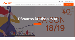 Desktop Screenshot of orchestredechambredeparis.com